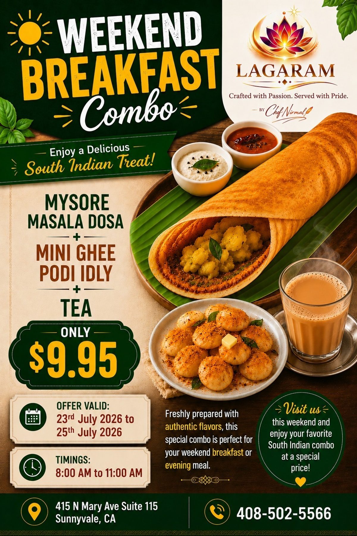 Weekend Breakfast Combo!