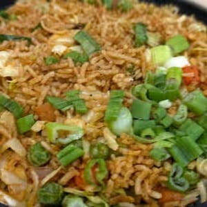 Singapore Curry Fried Rice.