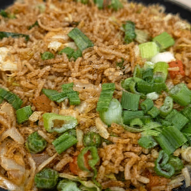 Singapore Curry Fried Rice.